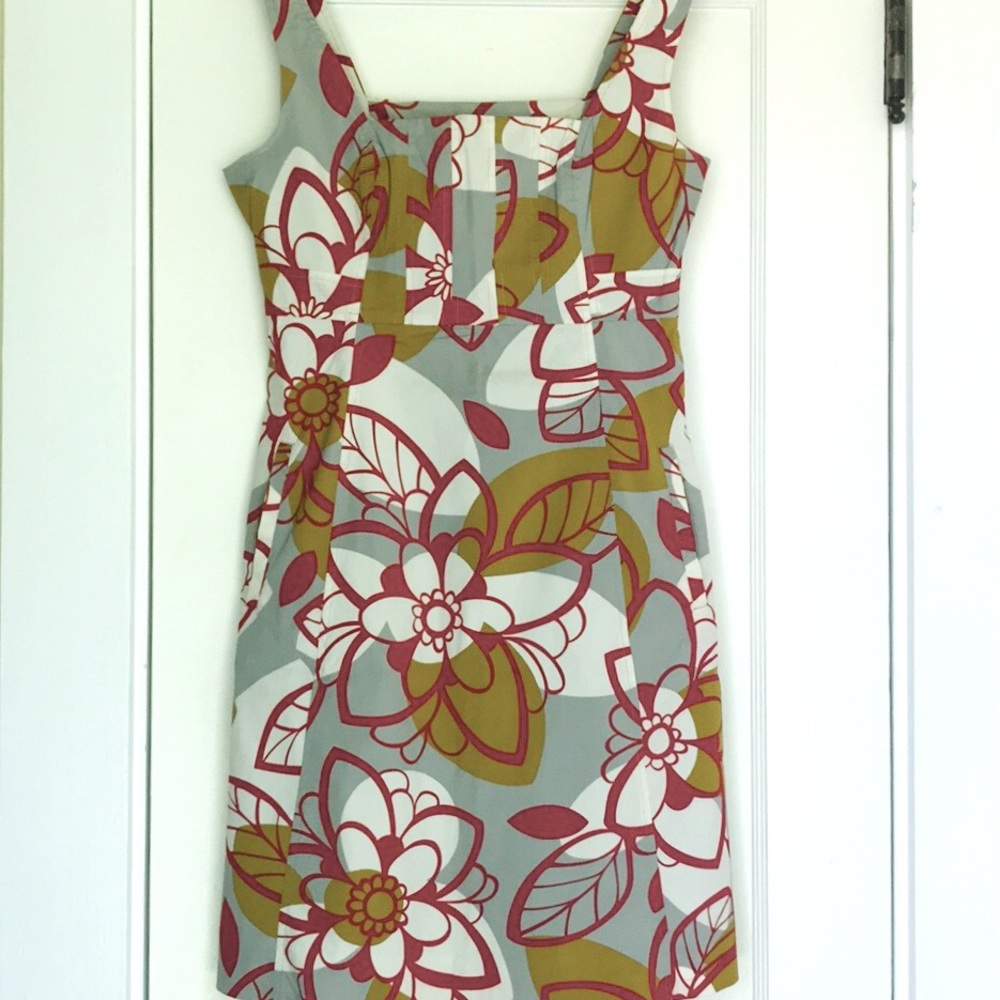 Maeve Sleeveless Floral Print Dress